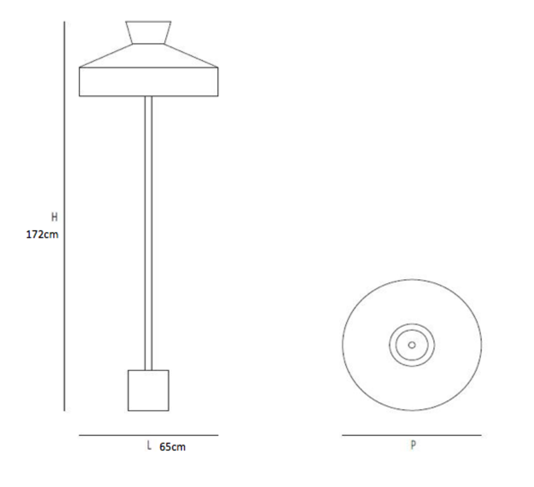 Wagasa studio servomuto lampadaire floor light  gebruder thonet vienna gmbh lpwagates version3  design signed 44155 product