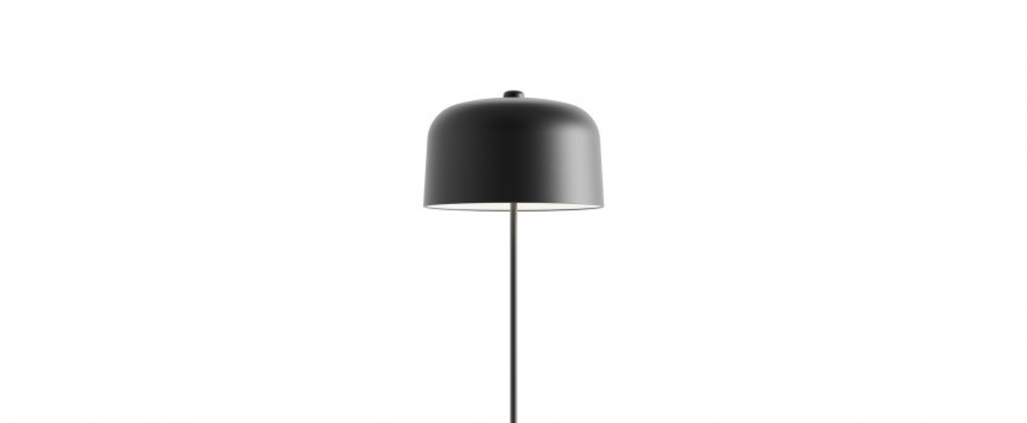 Lampadaire zile noir mat o40cm h171cm luceplan normal