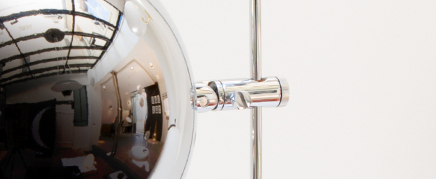banner-image Lampe a poser a21 chrome o20cm h62cm disderot normal