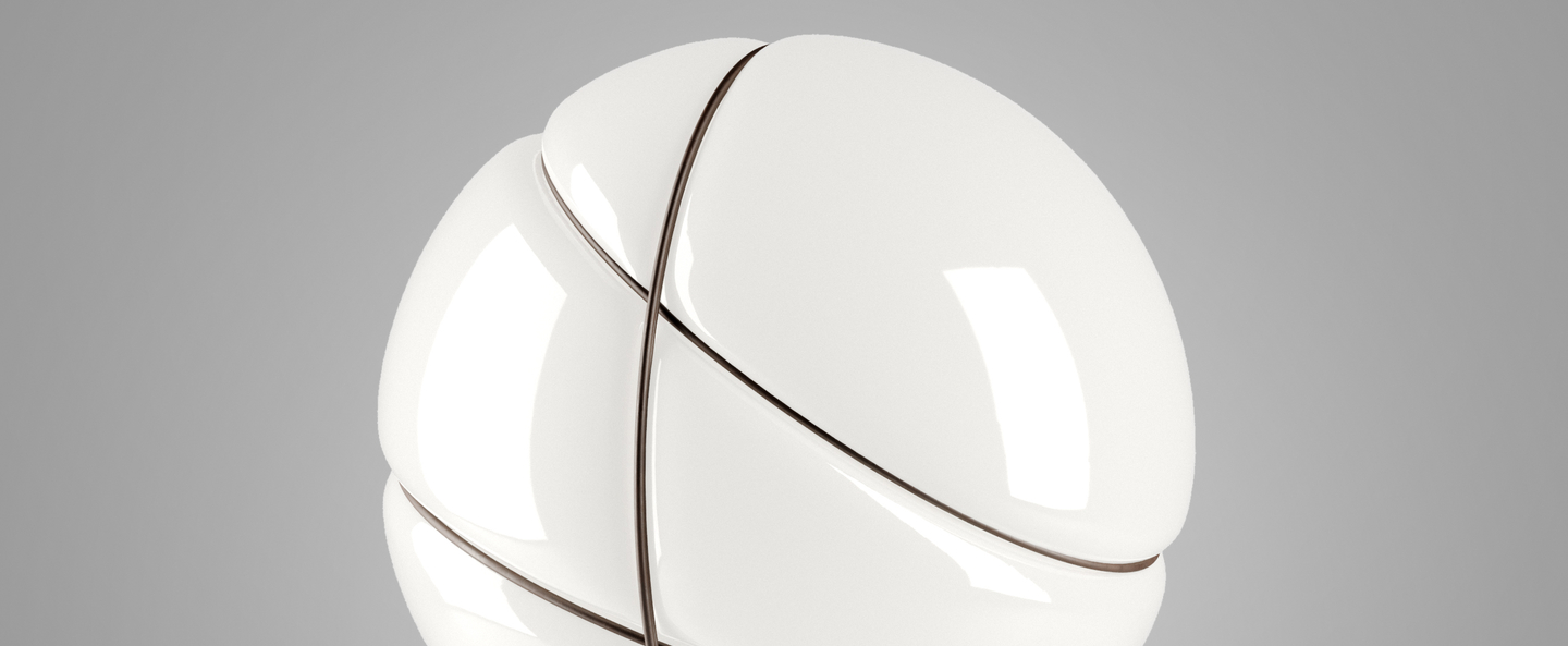 banner-image Lampe a poser armilla bruni blanc bruni o39cm h39cm fabbian normal