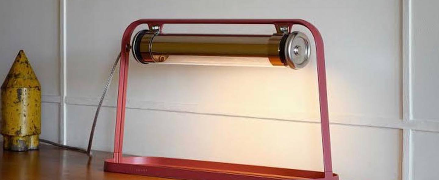 banner-image Lampe a poser astrup rouge marsala or led l60cm h35cm sammode normal