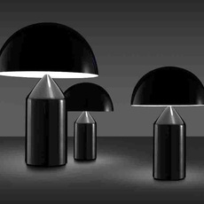 Atollo vico magistretti oluce 239 black luminaire lighting design signed 22132 thumb