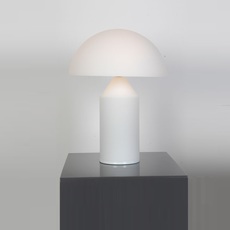 Atollo vico magistretti oluce 236 opaline luminaire lighting design signed 22150 thumb