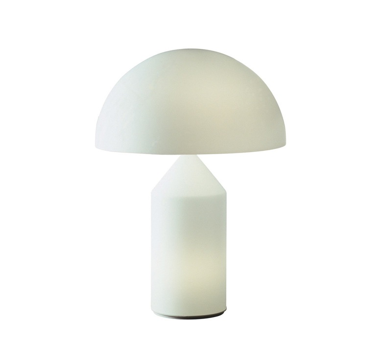 Atollo vico magistretti oluce 236 opaline luminaire lighting design signed 22152 product