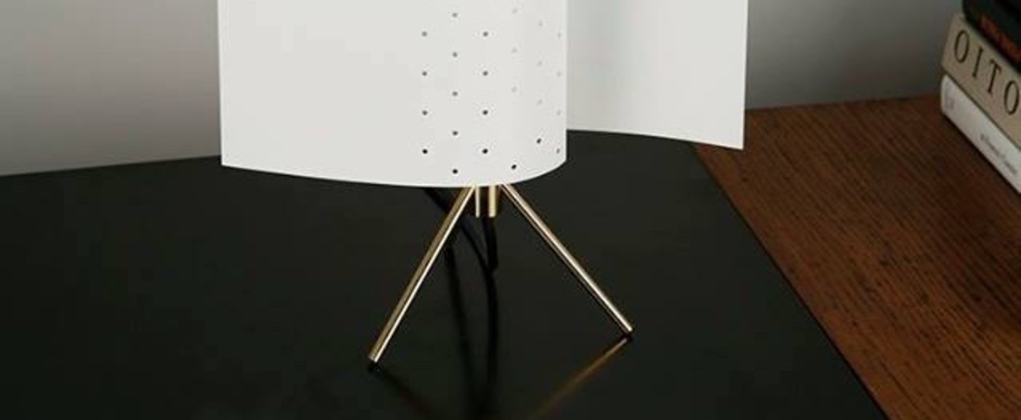 banner-image Lampe a poser b207 blanc h39cm lignes de demarcation normal