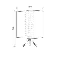 B207 michel buffet lignes de demarcation b207 blanc luminaire lighting design signed 23573 thumb