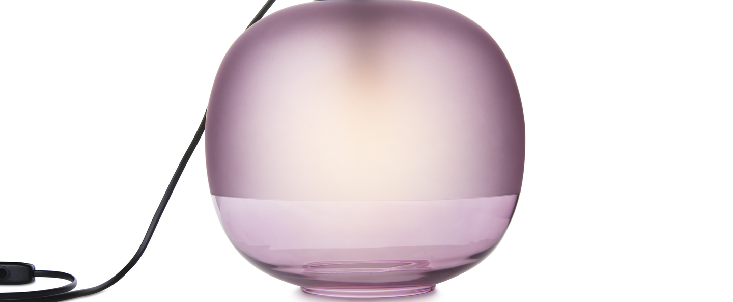 banner-image Lampe a poser bale violet o25cm h22cm zanolla normal