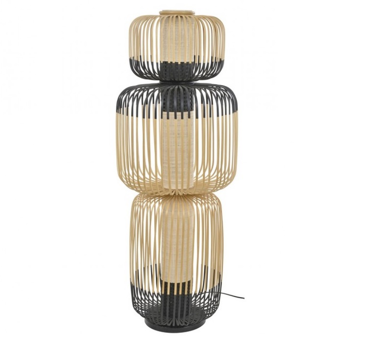 Bamboo light totem arik levy lampe a poser table lamp  forestier 20138  design signed 42624 product