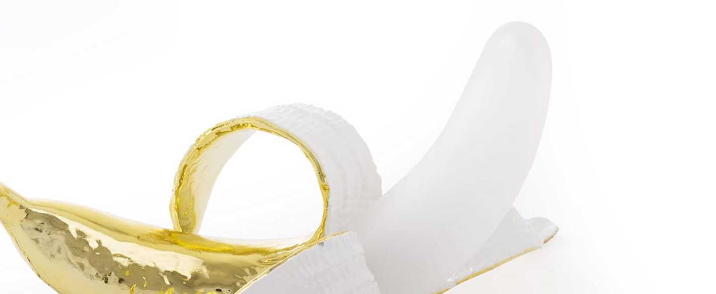 banner-image Lampe a poser banana dewey blanc or led cm h20cm seletti normal