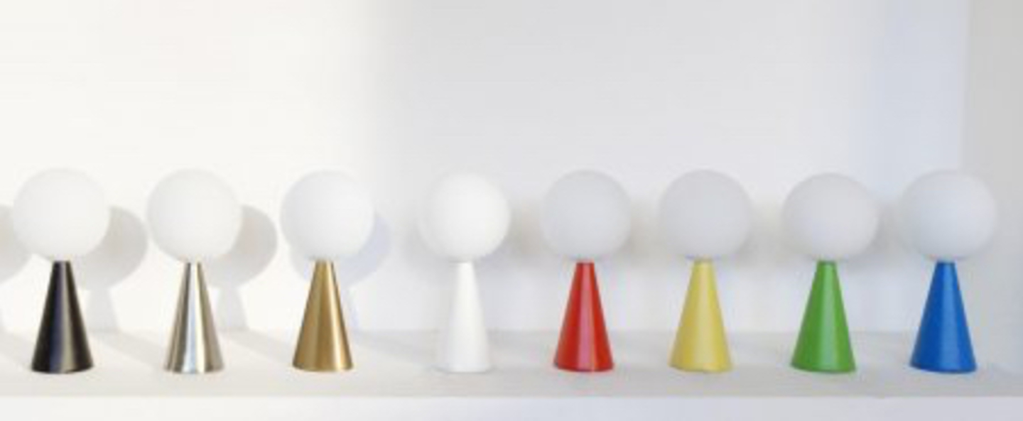 banner-image Lampe a poser bilia blanc nickel o12cm h26cm fontana arte normal