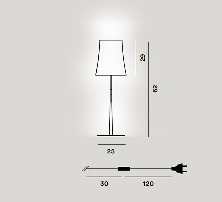 Birdie easy grande ludovica roberto palomba lampe a poser table lamp  foscarini 221020 12  design signed nedgis 114628 product