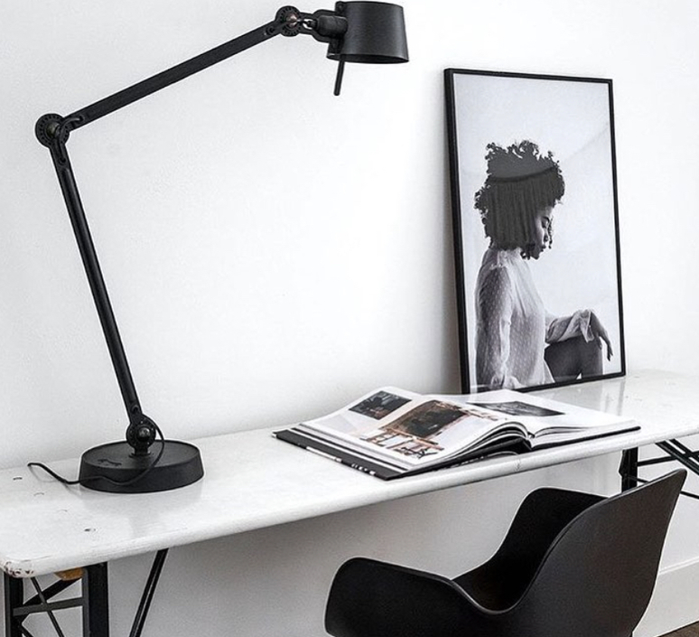 Table Lamp Bolt Black L96cm H50cm Tonone Nedgis Lighting