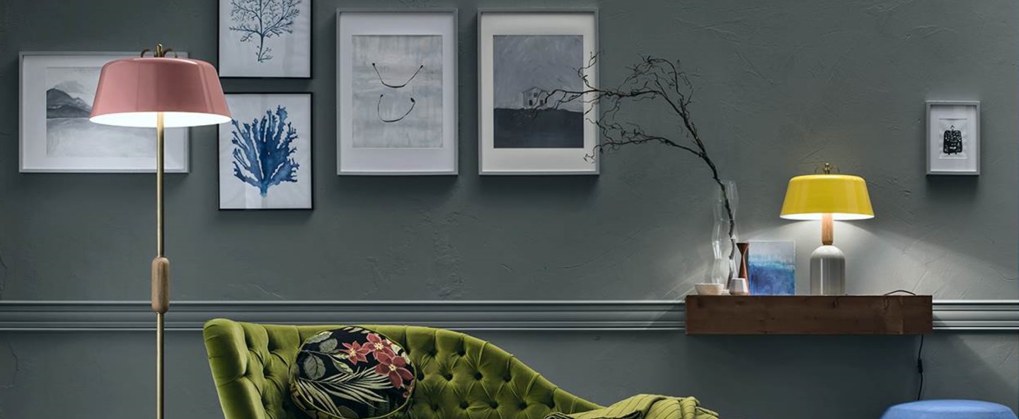 banner-image Lampe a poser bon ton bleu o35cm h61 1cm torremato normal