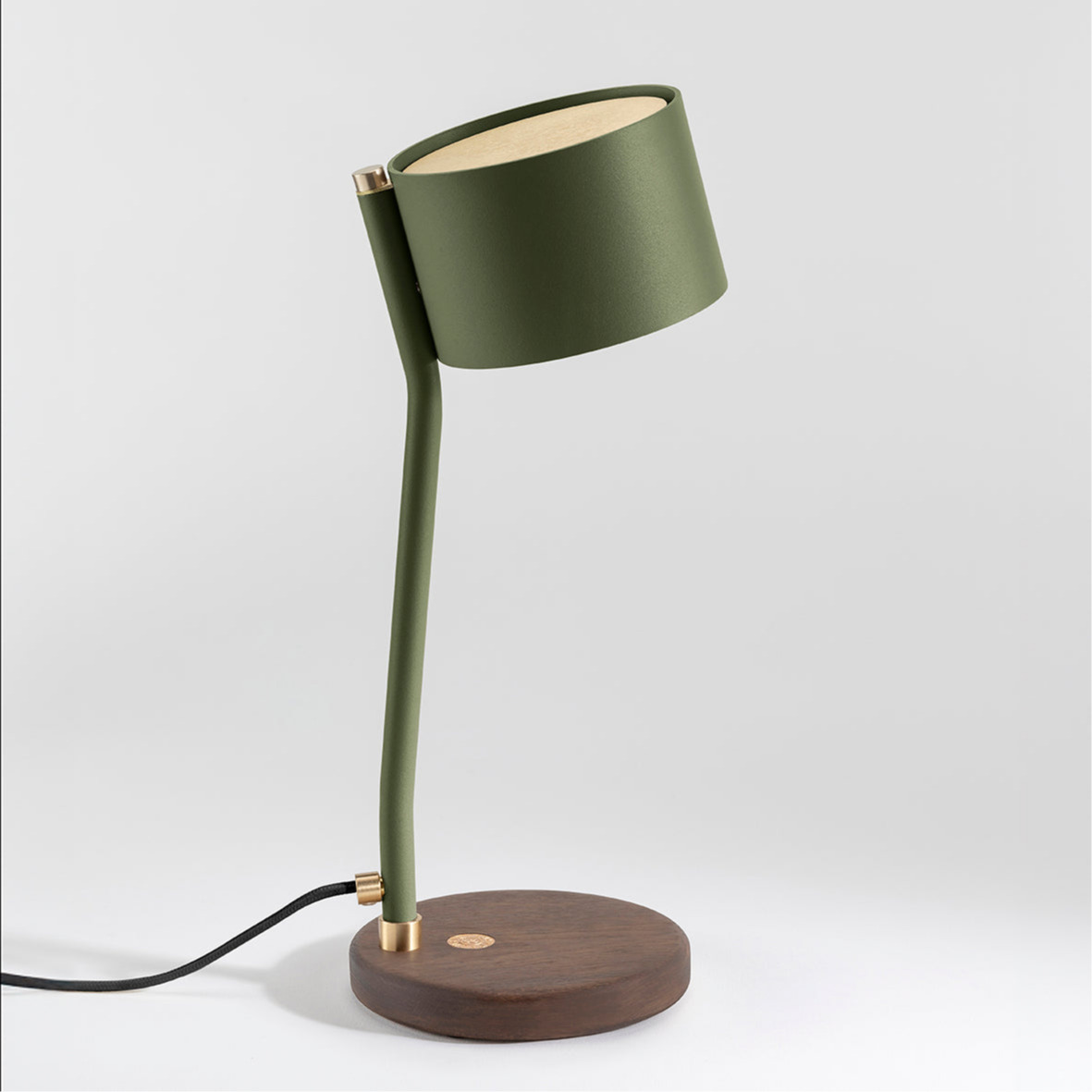 Interrupteur rétro olive pour lampe de chevet - Code IB 056