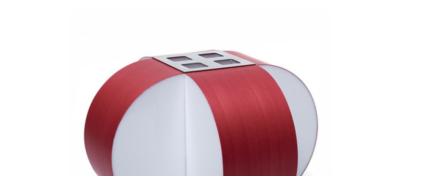banner-image Lampe a poser carambola m rouge led o30cm h22cm lzf normal