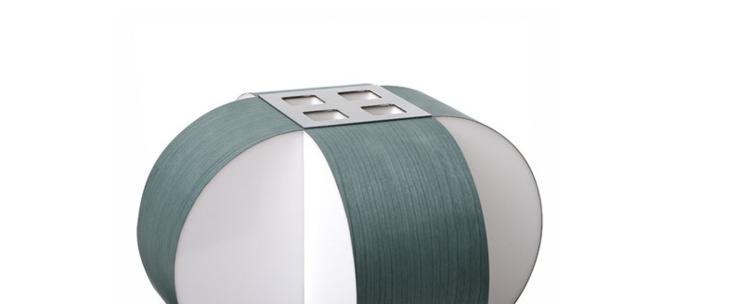 banner-image Lampe a poser carambola m turquoise led o30cm h22cm lzf normal