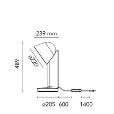 Ceramique down quel designer ronan et erwan bouroullec lampe a poser  flos f1634014  design signed nedgis 201249 thumb