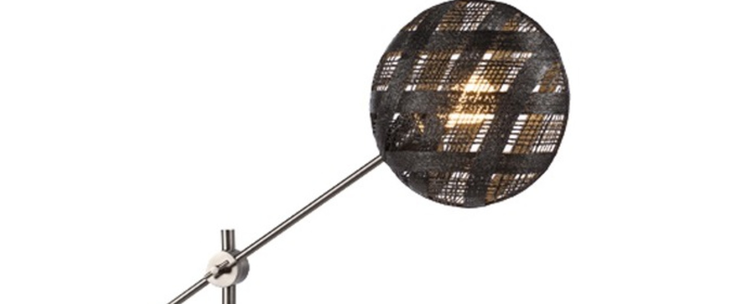 banner-image Lampe a poser chanpen diamond m noir gris o36cm h85cm forestier normal