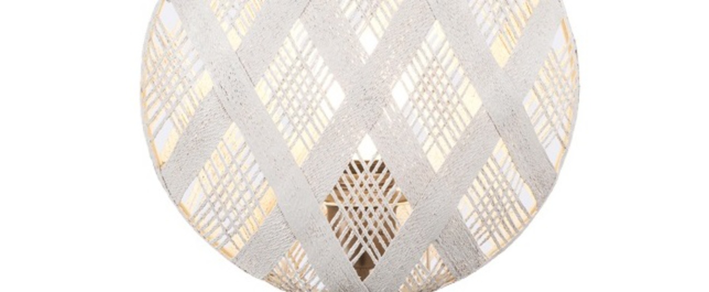 banner-image Lampe a poser chanpen diamond s blanc gris o36cm h46cm forestier normal