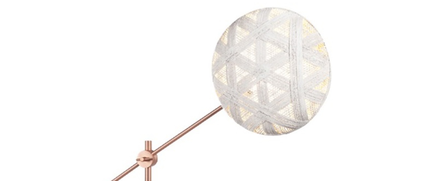 banner-image Lampe a poser chanpen hexagonal m blanc cuivre o26cm h80cm forestier normal