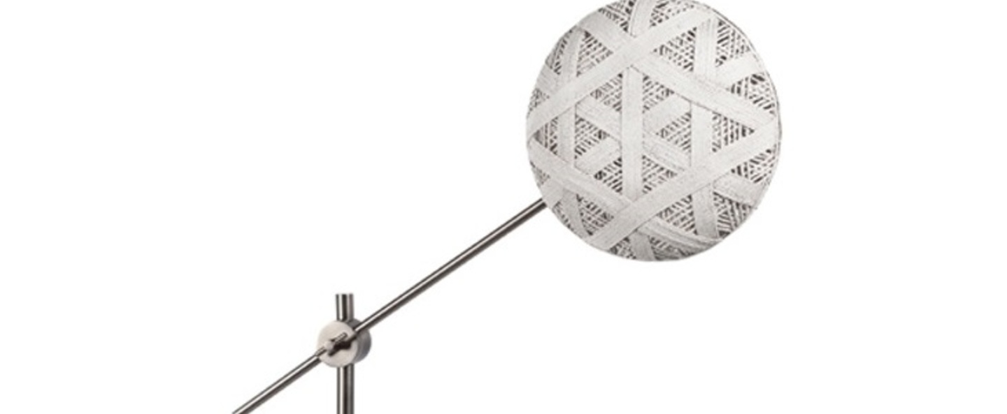 banner-image Lampe a poser chanpen hexagonal m blanc gris o36cm h85cm forestier normal