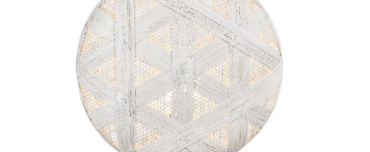 banner-image Lampe a poser chanpen hexagonal s blanc cuivre o26cm h41cm forestier normal