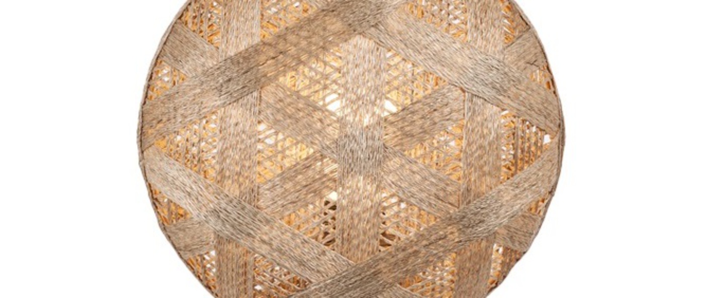 banner-image Lampe a poser chanpen hexagonal s naturel gris o26cm h41cm forestier normal