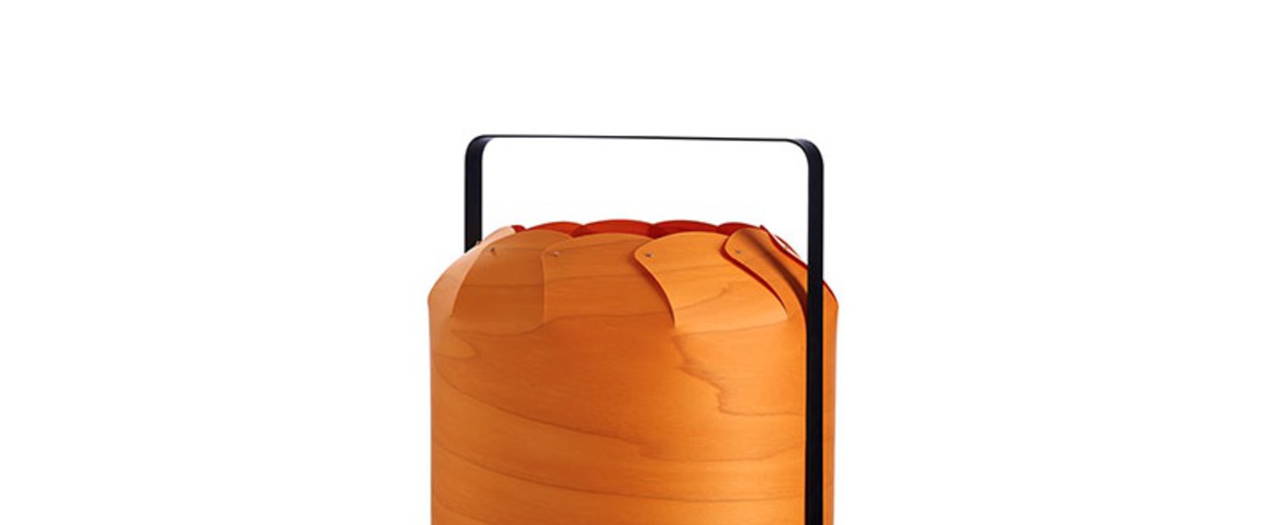 banner-image Lampe a poser chou mmb orange led h37cm o30 5cm lzf normal