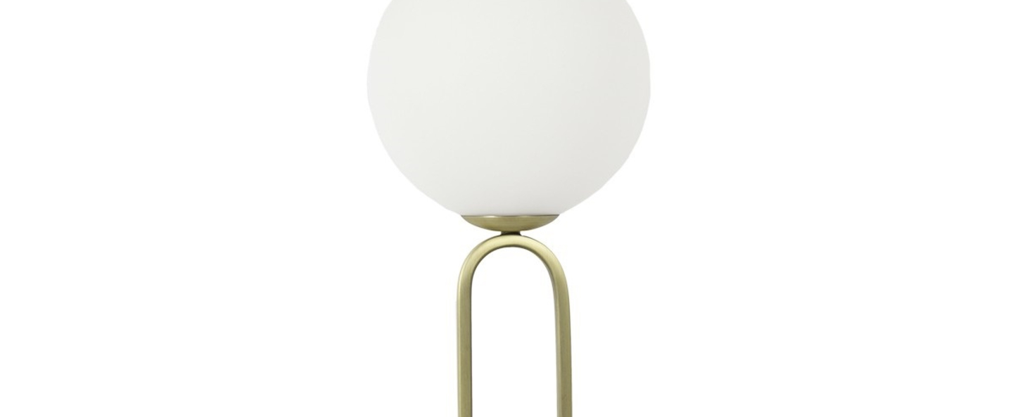 Lampe a poser cime laiton o20cm h50cm eno studio normal