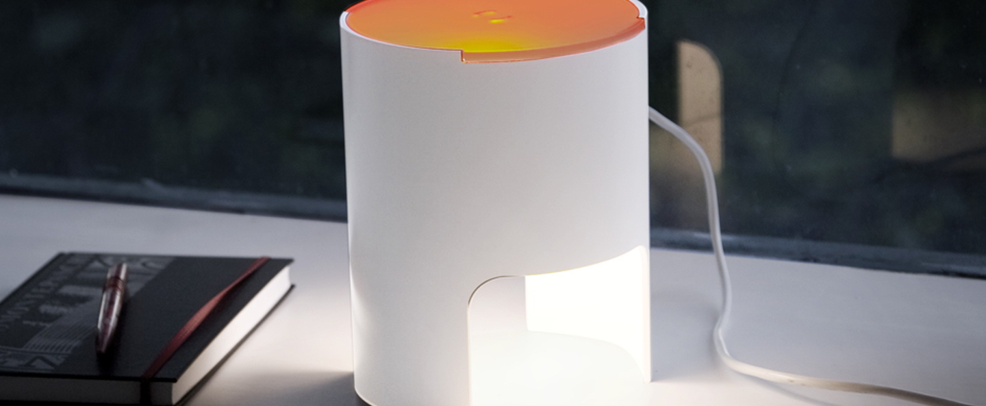 banner-image Lampe a poser civetta orange h20cm martinelli luce normal