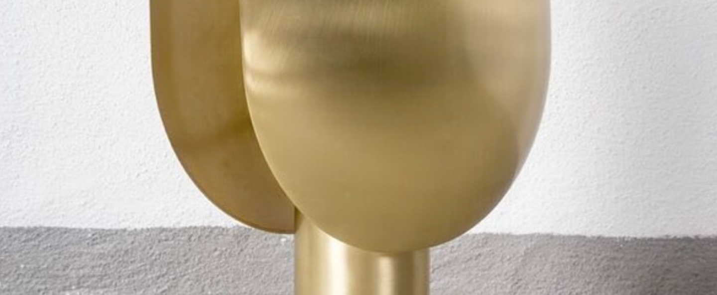 banner-image Lampe a poser clam laiton l30cm h43 5cm norr11 normal