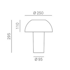 Colette alberto basaglia et natalia rota nodar lampe a poser table lamp  pedrali l003ta bl  design signed nedgis 67032 thumb