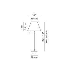 Costanza d13 i paolo rizzatto lampe a poser table lamp  luceplan 1d13n 010020 9d1301511734  design signed nedgis 163818 thumb