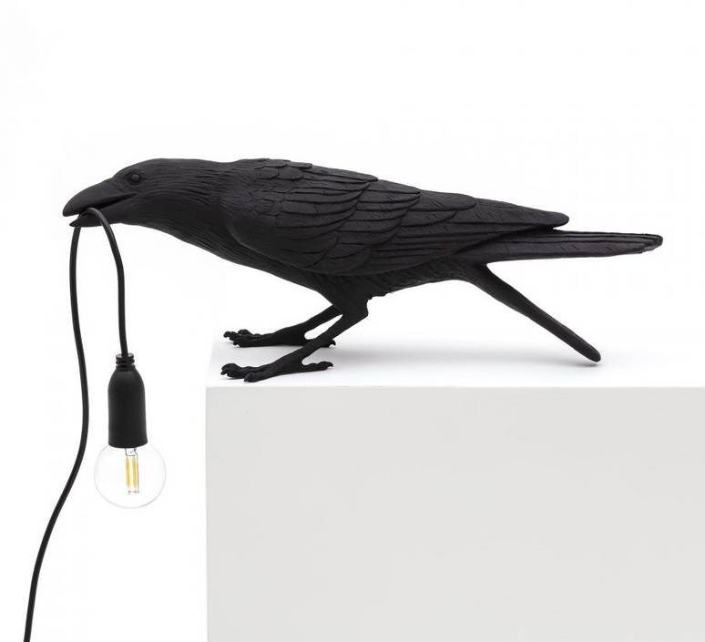 Bird lamp playing outdoor marcantonio raimondi malerba lampe a poser d exterieur outdoor table lamp  seletti 14726  design signed nedgis 97229 product