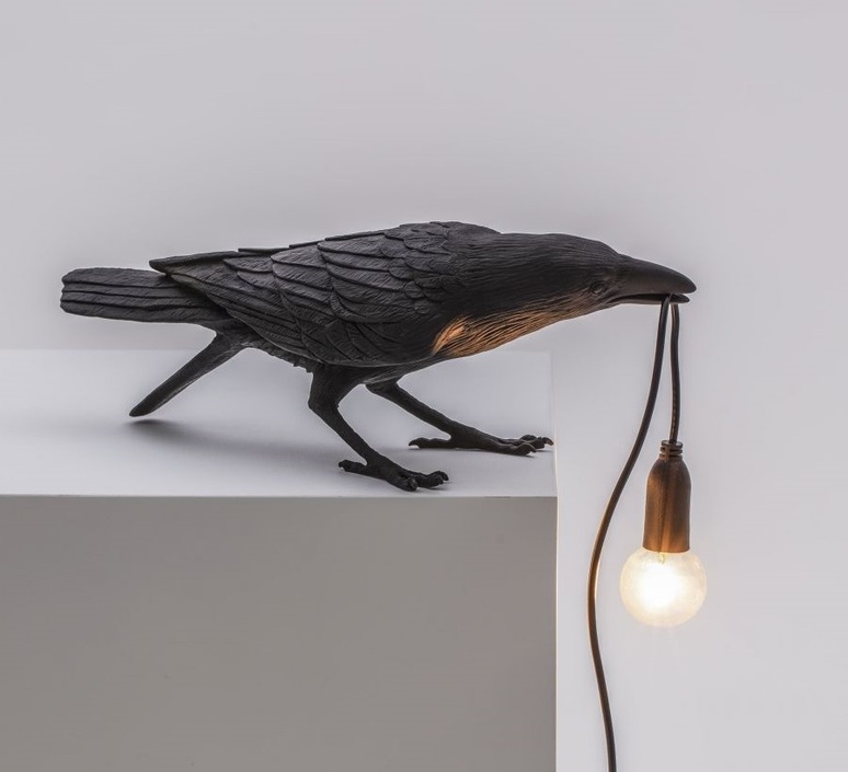 Bird lamp playing outdoor marcantonio raimondi malerba lampe a poser d exterieur outdoor table lamp  seletti 14726  design signed nedgis 97235 product