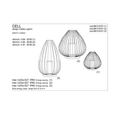 Cell matteo ugolini karman m613 ext luminaire lighting design signed 19966 thumb