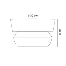 Dots outdoor 4700  lampe a poser d exterieur  vibia 470025 1z 30  design signed nedgis 207567 thumb