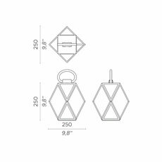 Muse lantern battery small tristan auer lampe a poser d exterieur outdoor table lamp  contardi acam 001402  design signed nedgis 144841 thumb