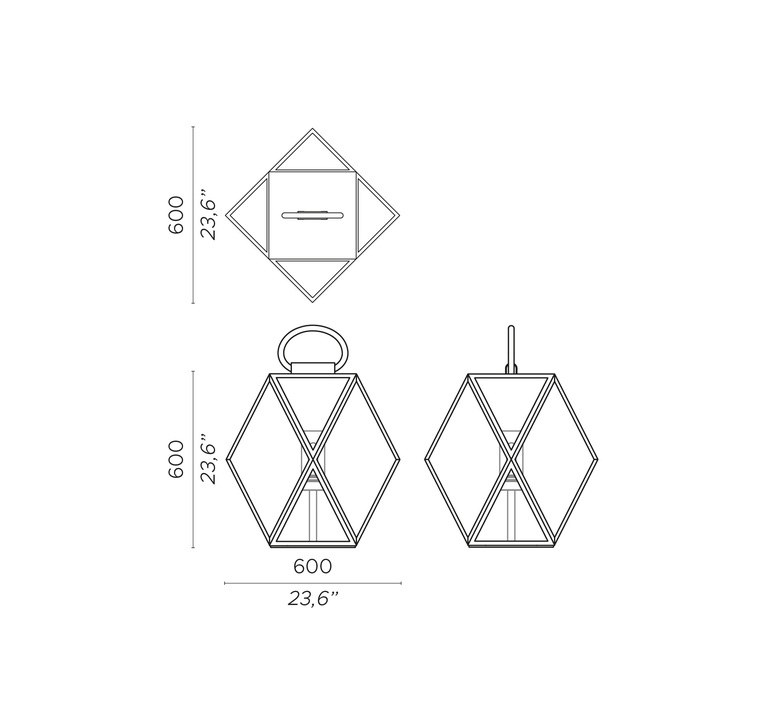 Muse lantern large tristan auer lampe a poser d exterieur outdoor table lamp  contardi acam 002056  design signed nedgis 143970 product