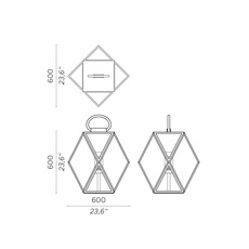 Muse lantern large tristan auer lampe a poser d exterieur outdoor table lamp  contardi acam 002056  design signed nedgis 143970 thumb