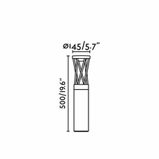 Twist estudi ribaudi lampe a poser d exterieur outdoor table lamp  faro 71287  design signed nedgis 123203 thumb