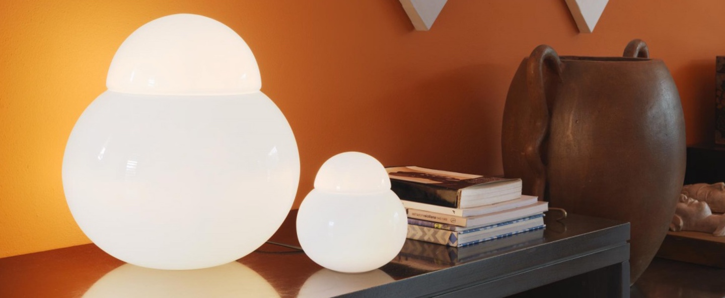 banner-image Lampe a poser daruma blanc h17cm fontana arte normal