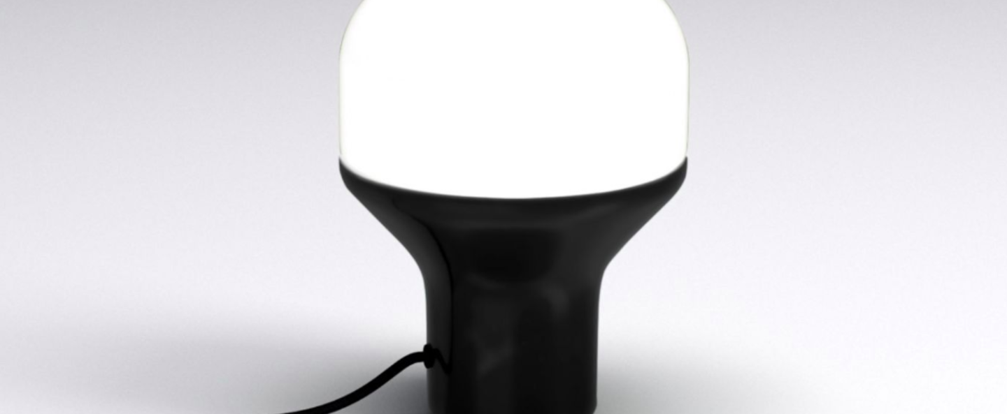 banner-image Lampe a poser delux s noir led o16cm h22cm martinelli luce normal
