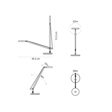 Demetra micro table naoto fukasawa lampe a poser table lamp  artemide 1747w40a  design signed 33511 thumb