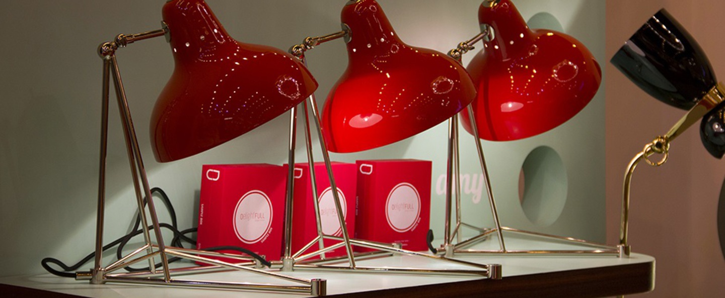 banner-image Lampe a poser diana rouge h43cm delightfull normal