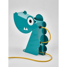 Table lamp, Dinosaure, turquoise, L24cm, H22cm Bleu Carmin Table lamp, Dinosaure, turquoise, L24cm, H22cm Bleu Carmin