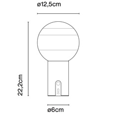 Dipping light portable jordi canudas lampe a poser table lamp  marset a691 091   design signed nedgis 84094 thumb