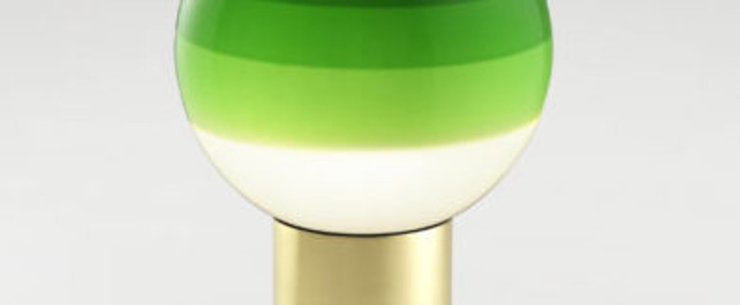 banner-image Lampe a poser dipping light portable vert laiton led k lm o12 5cm h22 2cm marset normal