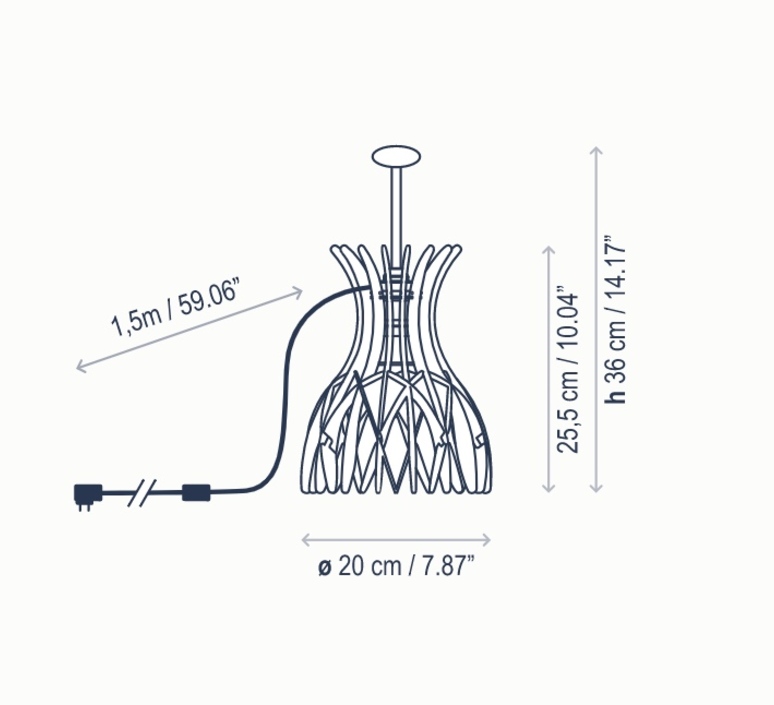 Domita m 36 benedetta tagliabue lampe a poser table lamp  bover 25802316114  design signed nedgis 129766 product