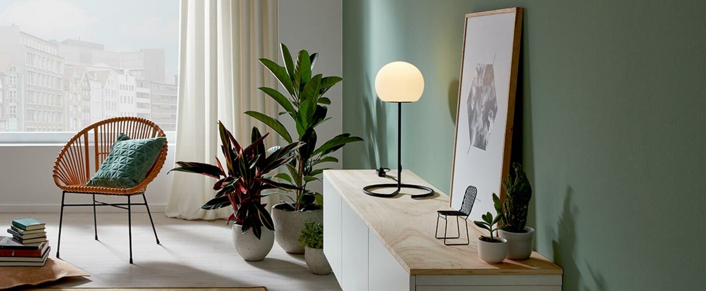 banner-image Lampe a poser dro table 2 0 noir et blanc o30cm h54cm wever ducre normal